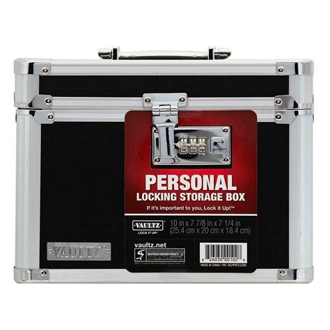 vaultz personal storage box